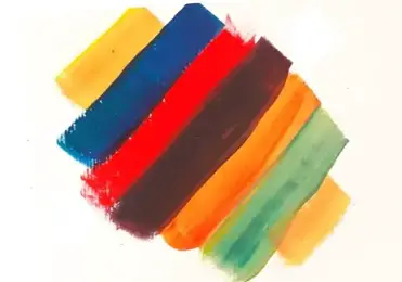 How To Make Powder Blue Color with Acrylic Paints 