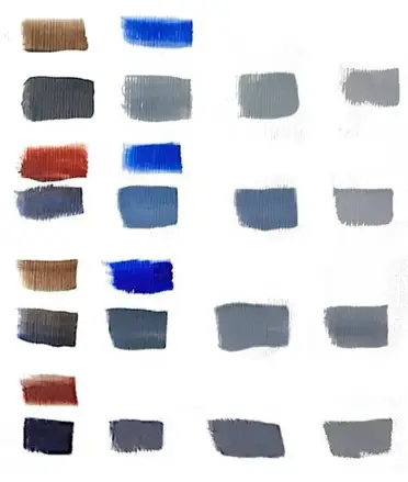 How To Mix Rich Grays With Acrylic Paint Art Passion Online