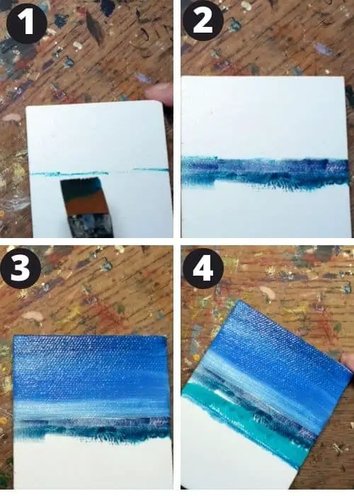 How to Paint On A Mini Canvas With Easy Project – Art Passion Online